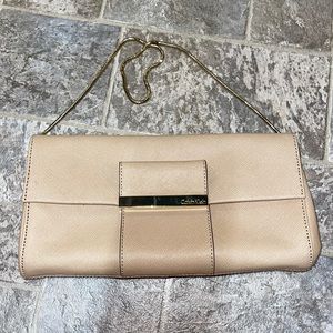90S Calvin Klein Leather mini bag